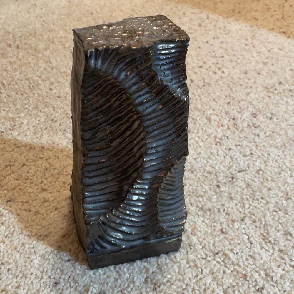 Artwork antique strong clay metallic glaze